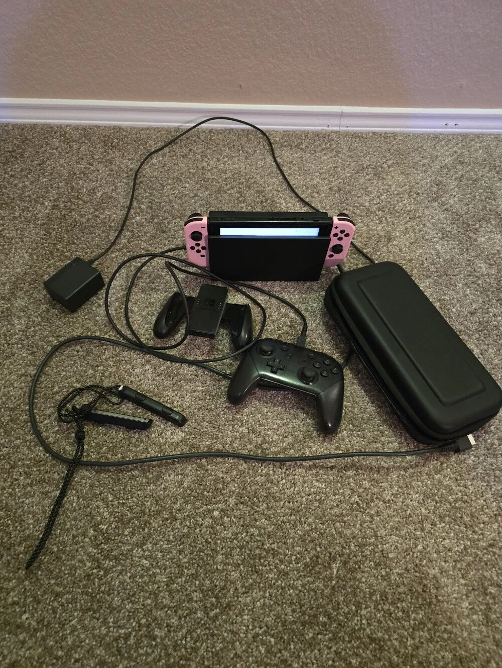Nintendo Switch Pink Joy‑Con Case Accessories
